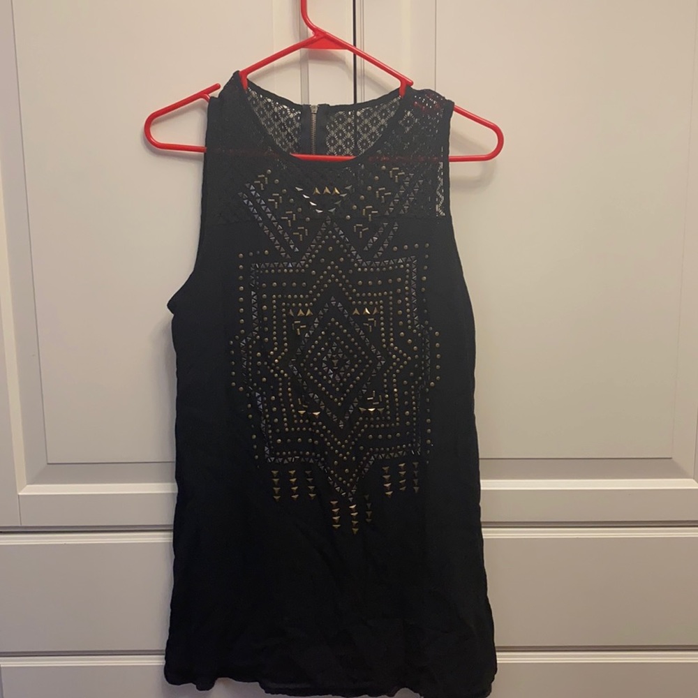 Black mini dress!